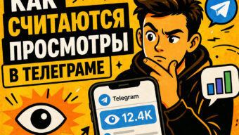 Как считаются просмотры в Телеграме: механика, мифы и счётчик постов