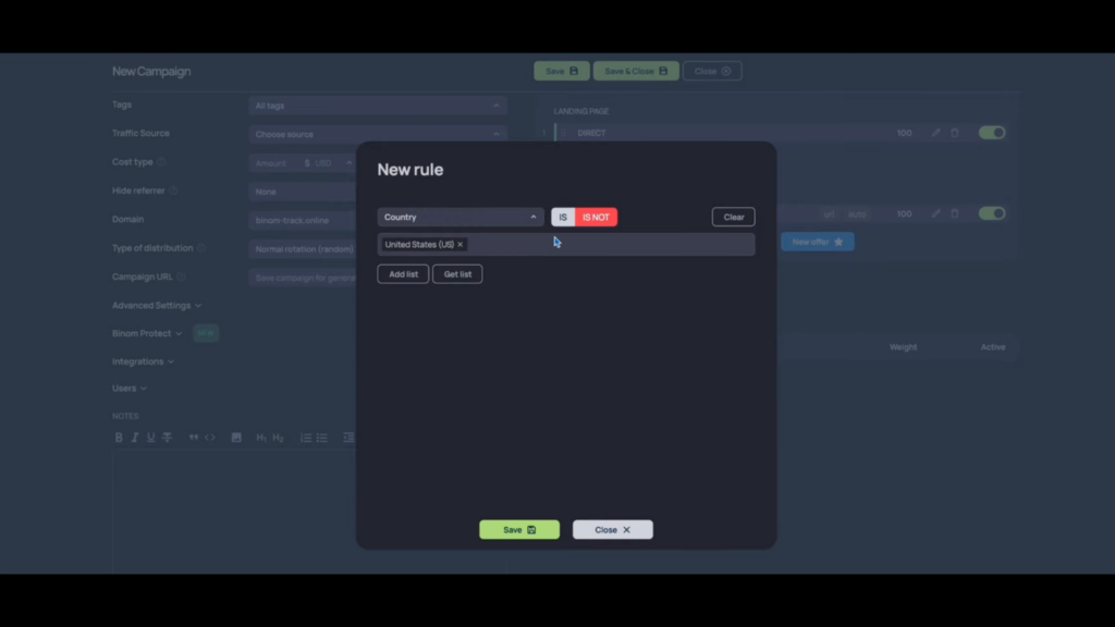 Как выбрать и настроить трекер (Binom / Keitaro) для нутры и гемблы