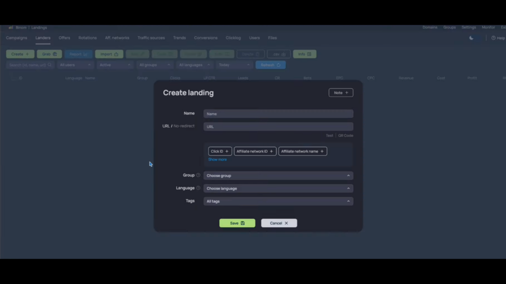 Как выбрать и настроить трекер (Binom / Keitaro) для нутры и гемблы