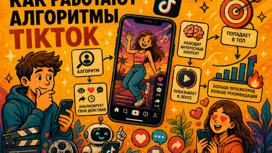 Алгоритмы TikTok в 2026: что влияет на рекомендации и продвижение