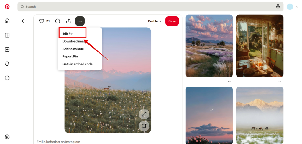 Как удалить пины в Pinterest: подробный гайд для телефона и ПК
