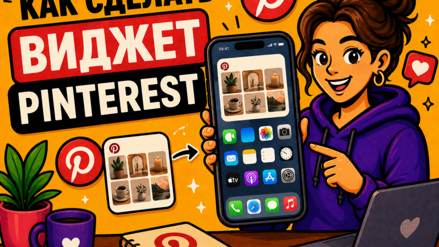 Как сделать виджет Pinterest на телефоне: полная инструкция для Android и iOS