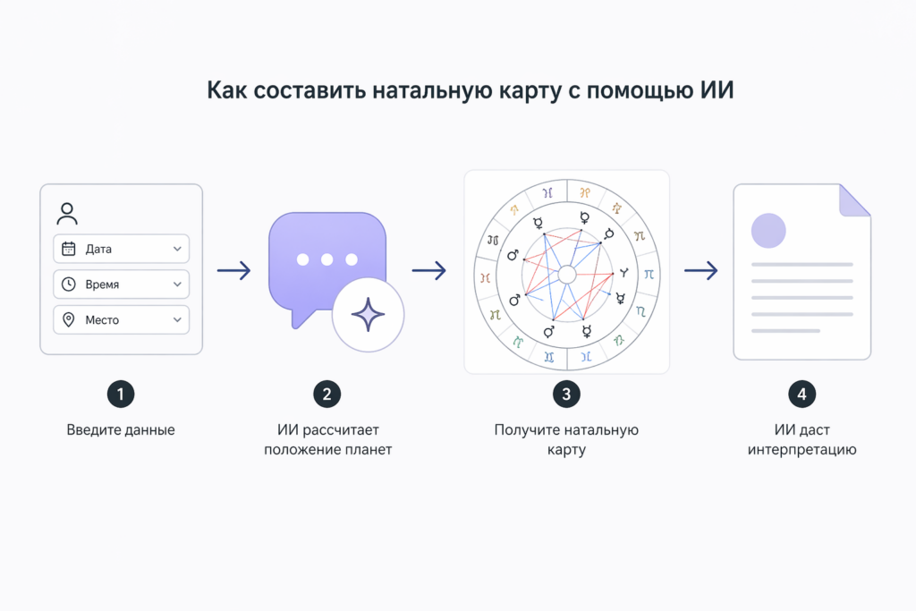 Как нейросеть заменяет астролога: делаем разбор натальной карты самостоятельно