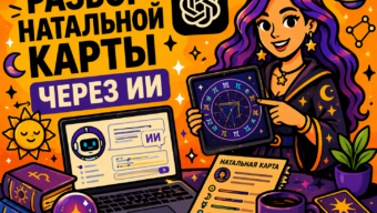 Как нейросеть заменяет астролога: делаем разбор натальной карты самостоятельно