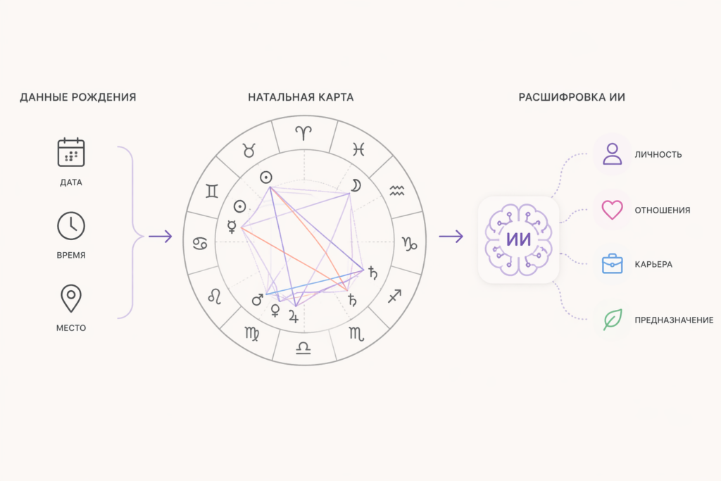 Как нейросеть заменяет астролога: делаем разбор натальной карты самостоятельно