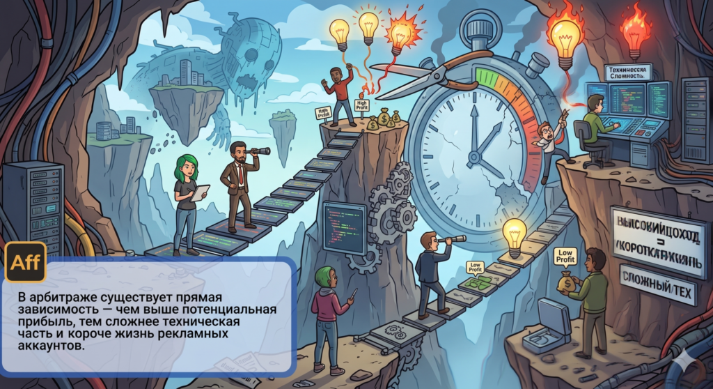Как выбрать вертикаль в арбитраже: нутра, гембла, дейтинг или товарка