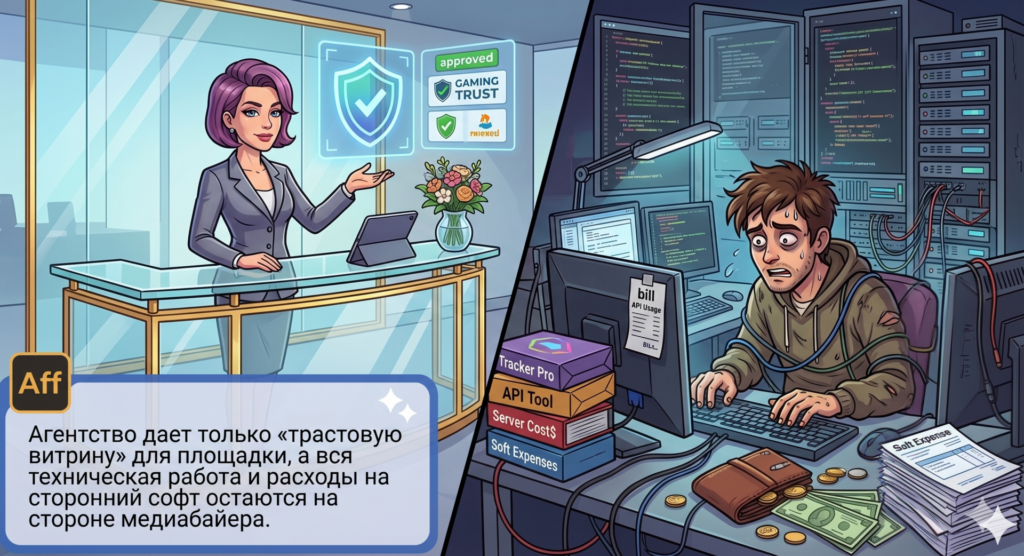 Скрытые потери при использовании агентских аккаунтов