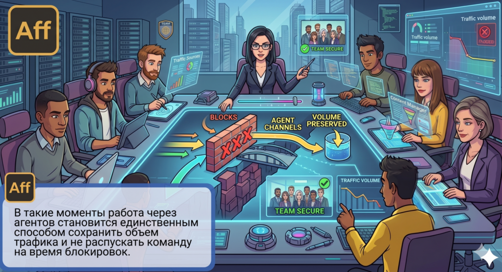 Скрытые потери при использовании агентских аккаунтов