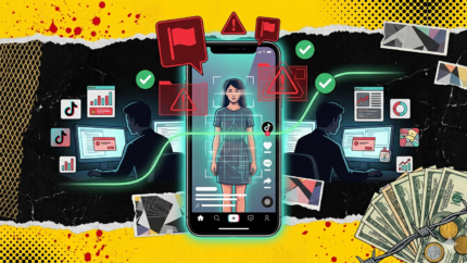 Расследование Business Insider: как AI-адалт креативы месяцами обходят модерацию Tik-Tok