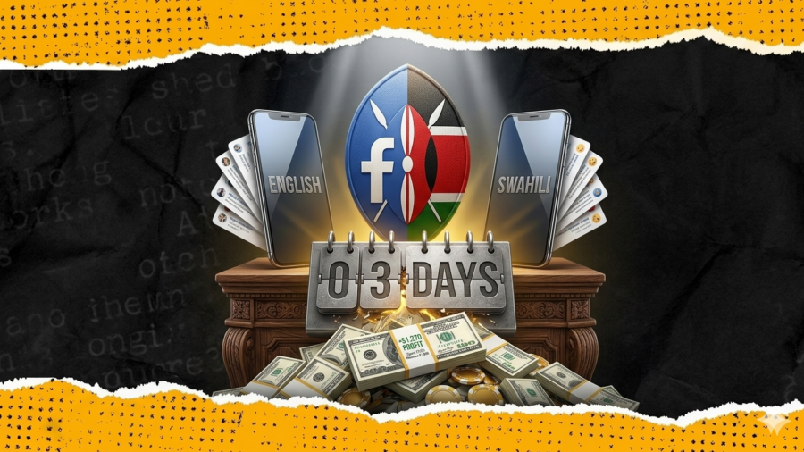 Кейс по Кении через Facebook Ads*: $1270 профита за 3 дня