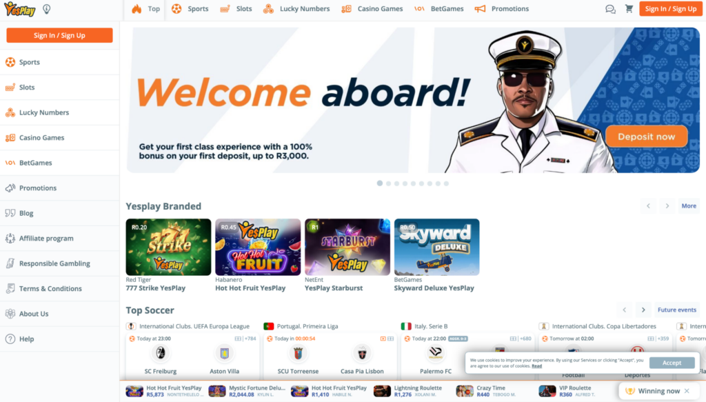 Обзор YesPlay Affiliates: инхаус-оффер на ЮАР, локальная лицензия и конверт до 45%