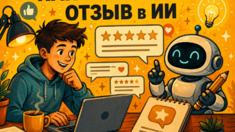 Как написать отзыв с помощью нейросети?