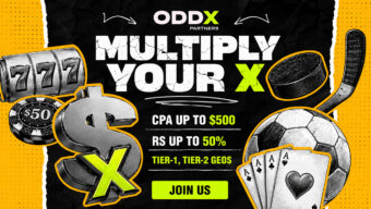 Обзор ODDX PARTNERS: ставка по CPA до $500, чистая база игроков и инхаус-офферы