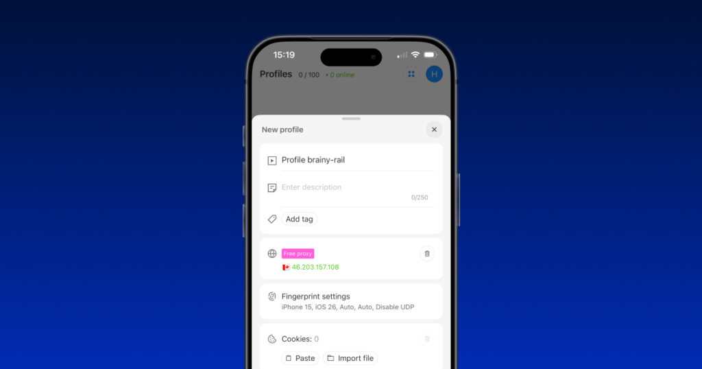До 100 профилей бесплатно: тестируем Octo Browser для iOS на открытой бете