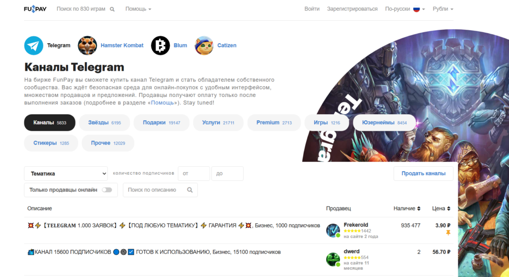 Продажа Телеграм-канала: как рассчитать стоимость группы, какие биржи использовать