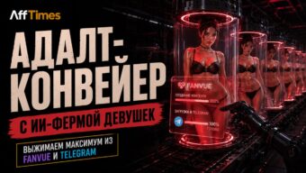 Адалт-конвейер с ИИ-фермой девушек: выжимаем максимум из Fanvue и Telegram