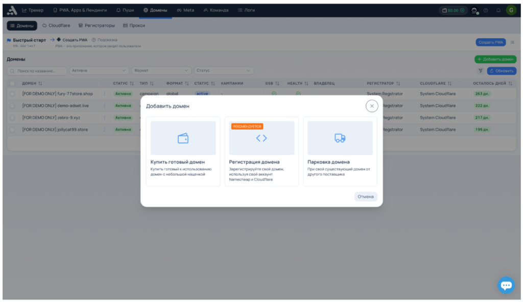 Обзор adset.pro — трекер со встроенным ИИ-помощником и генератором White Page