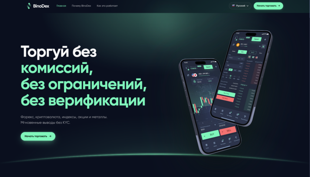 Обзор финансовой ПП BinoPartner: моментальные выводы, RS 80% на старте и отсутствие кап