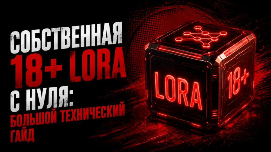 Собственная 18+ LoRA с нуля: большой технический гайд