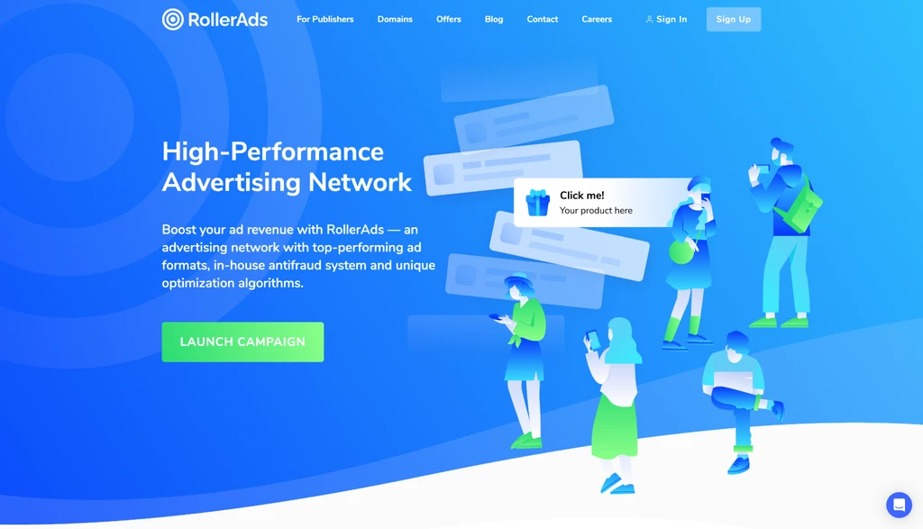 Обзор RollerAds: встроенный спай-сервис, готовые вайтлисты и 7+ млрд показов в сутки