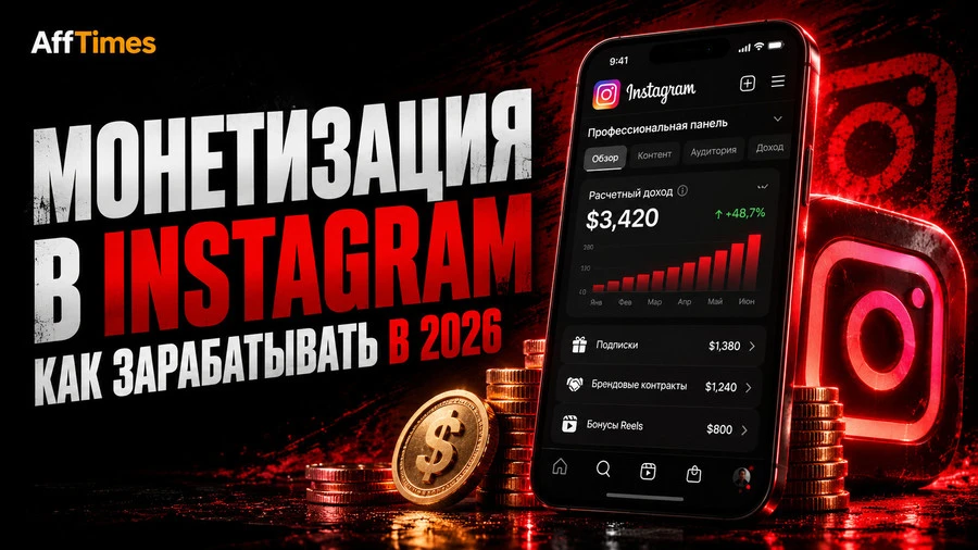 Монетизация в Instagram* в 2026 году: как подключить и начать зарабатывать