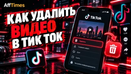 Как удалить видео в Тик Токе в своем аккаунте