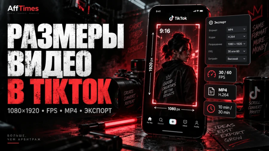 Размеры и требования к видео в TikTok: формат, разрешение, длина и настройки экспорта