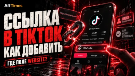Как добавить ссылку в TikTok