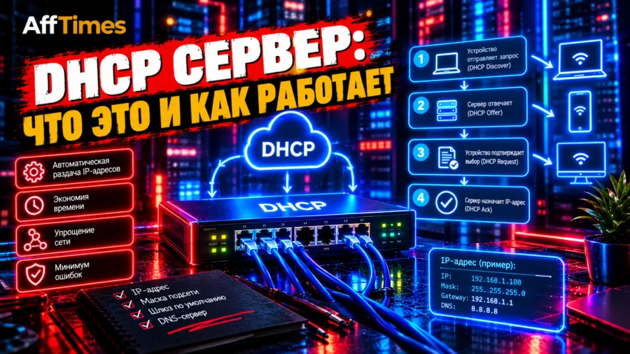 DHCP сервер что это и как работает