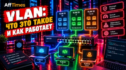 VLAN: что это такое, как работает и зачем нужна виртуальная локальная сеть