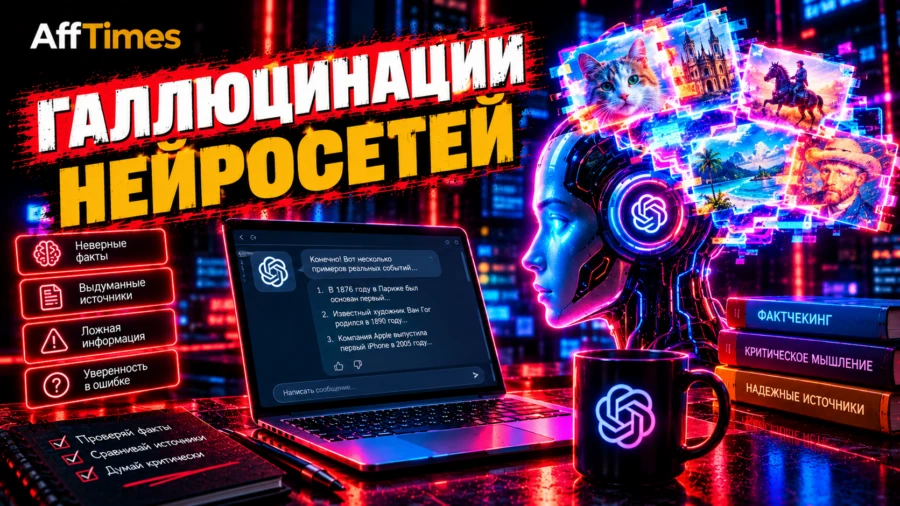 Галлюцинации нейросетей: почему возникают и как с ними бороться