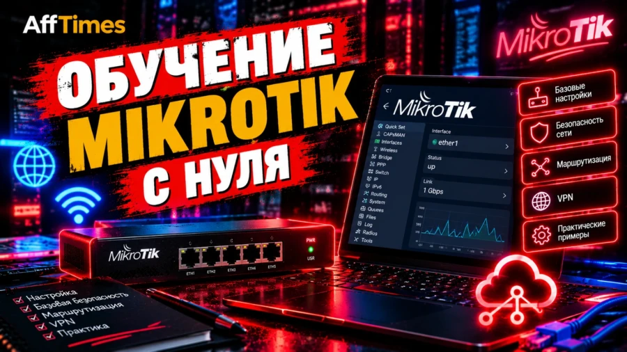 Обучение MikroTik с нуля: с чего начать и как стать инженером