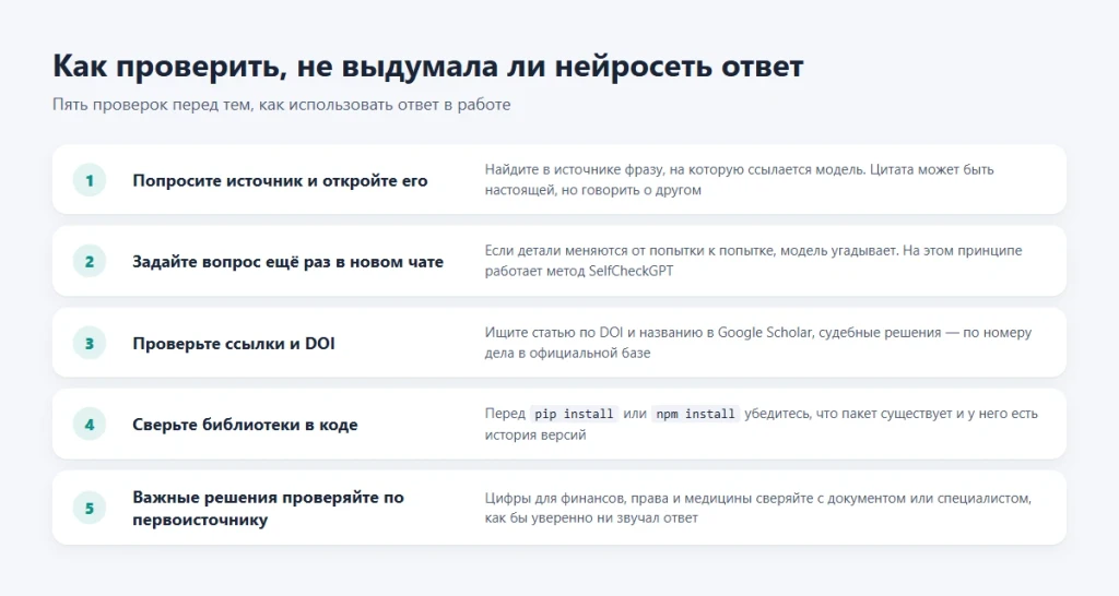 Галлюцинации нейросетей: почему возникают и как с ними бороться