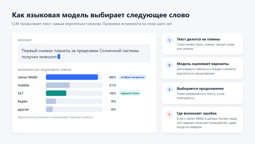Галлюцинации нейросетей: почему возникают и как с ними бороться