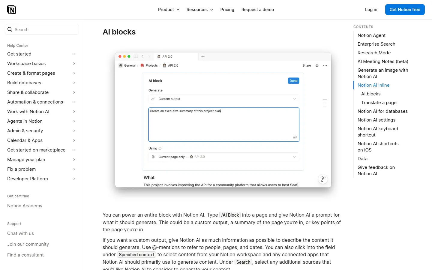 Notion AI